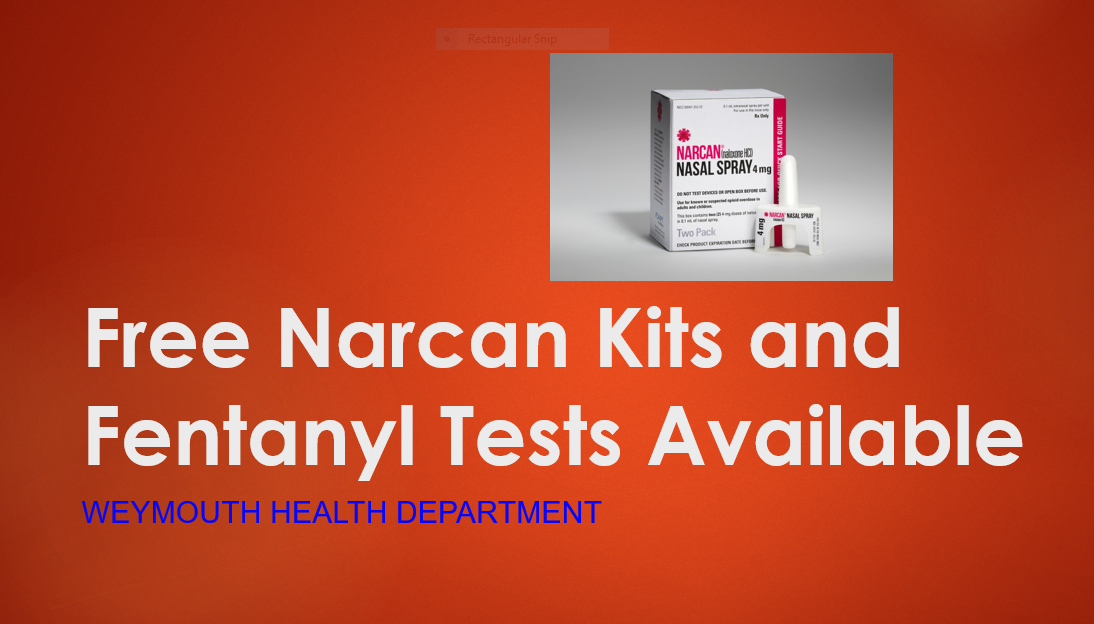 Free Narcan Kits and Fentanyl Tests Available 