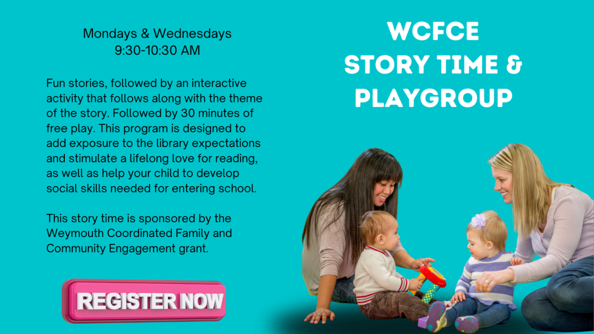Register for WCFCE Story Time &amp; Playgroups