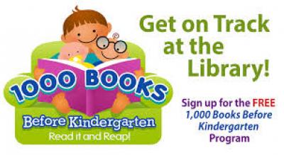 Sign-up for 1000 Books Before Kindergarten