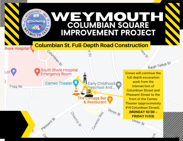 Columbian St. Full Depth Road Construction
