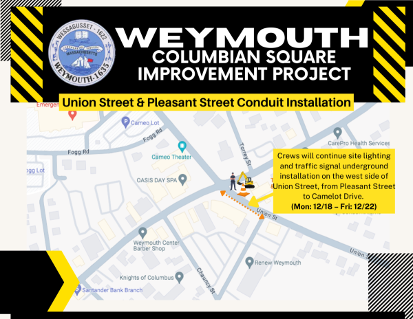 Union and Pleasant Street Conduit Installation