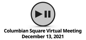 December 13th Virtual Meeting (Facebook link)