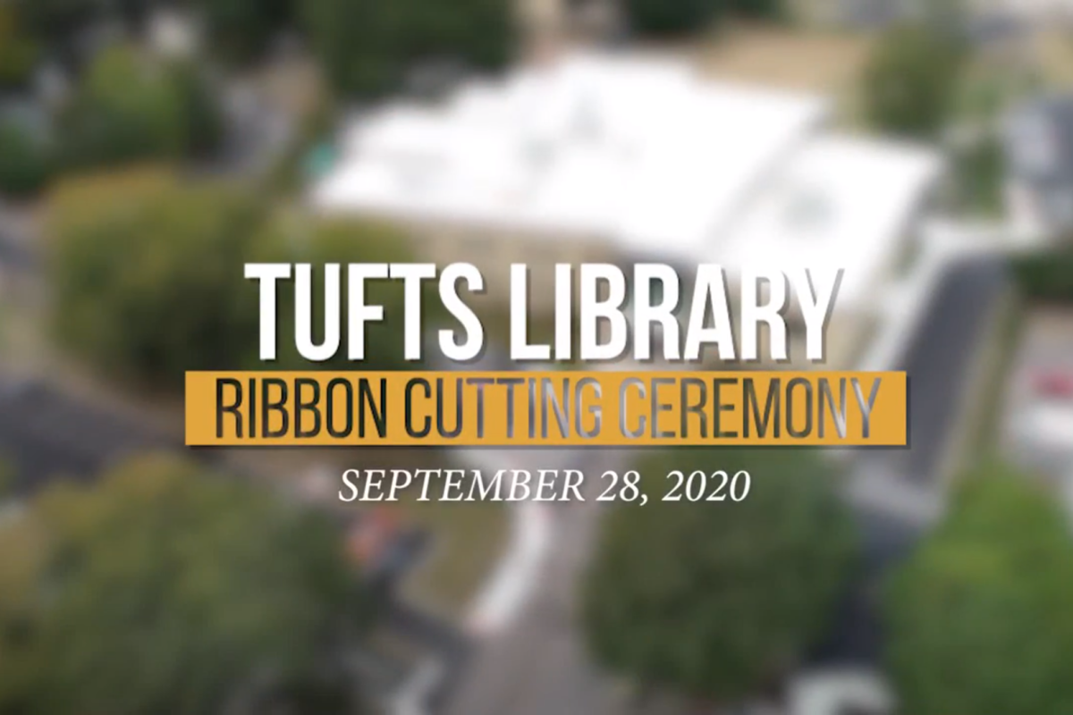 Tufts Ribbon Cutting
