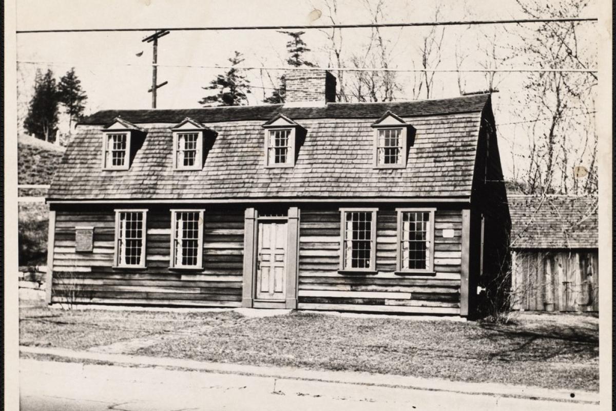 Abigail Adams Birthplace.  Source: Digital Commonwealth