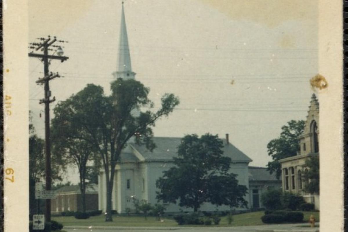 Old South Union Church at Columbian Square (1967).  Source: Digital Commonwealth