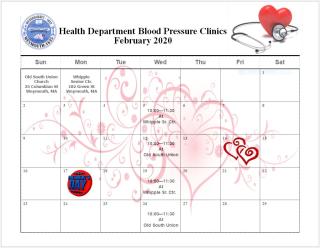 February Blood Pressue Clinic