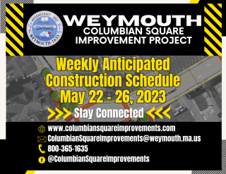 Image of Weekly Anticipated Construction Schedule