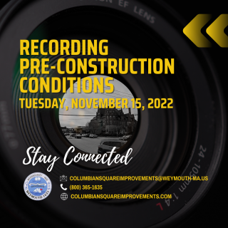 Recording Pre-Construction Conditions