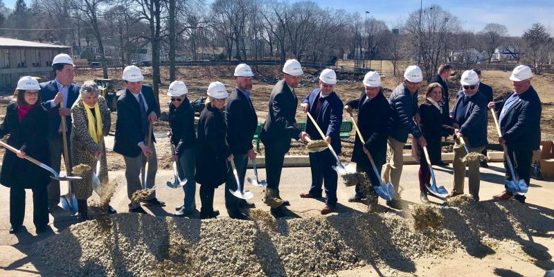 LCC breaks ground on New Tufts Library